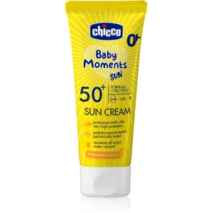 Chicco, Crème solaire, Crème solaire SPF50+ 0m+ italien 75 ml (Crème solaire visage, SPF 50, 75 ml) pas cher