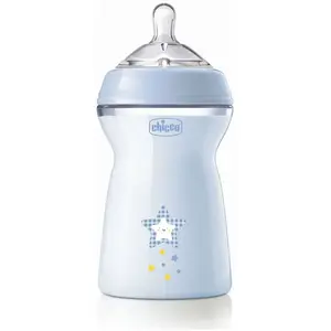 Chicco NaturalFeeling Fast Flow Fles Blauw 330ml 6m+