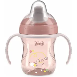 Chicco, Vaisselle + couverts pour enfants, TRAINING cup pink 6m+ pas cher