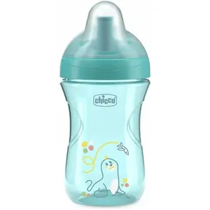 Chicco, Vaisselle + couverts pour enfants, ADVANCED cup blue 12m+ pas cher