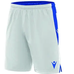 Macron Tempel Short Kinderen - Wit / Royal | Maat: 164 pas cher