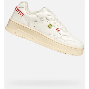 Baskets synthétique femme Geox Lestrella pas cher