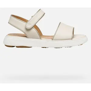 Sandalias Mujer Modèle Chaussure Geox Modèle D Nebula 2.0 C S - Coleur Beige pas cher