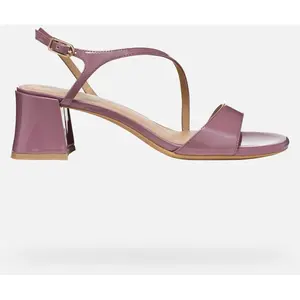 Sandales à talon femme Geox New Eraklia 50 T01 - old rose pas cher