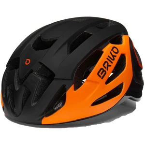 Comparateur de prix : Briko Blaze, Helmet Unisexe Adulte, Matt Black-Orange, L