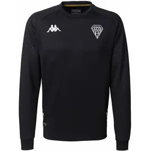 Kappa Sweatshirt Aldren Pro 6 Angers SCO 22/23 pour Garçon - Noir or pas cher