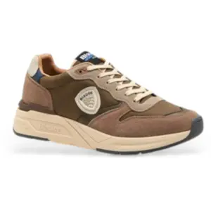 Blauer, Hommes, Baskets, Chaussures de sport grises pour hommes, Gris, (43) pas cher