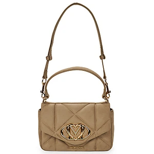 Sac Bandouliere Love Moschino EMBOSSED Q SUEDE femme pas cher