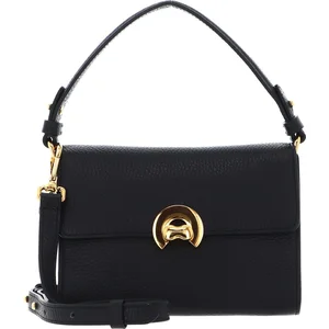 COCCINELLE Leren Handtas Binxie Handbag Grained Leather Noir ZwartVendu parbol