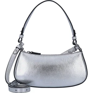 COCCINELLE Sac à épaule argent en cuir pour femme - Merveille Mini Bag...