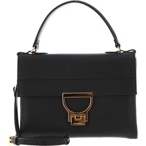 Comparateur de prix : COCCINELLE Sac à main noir en cuir pour femme - Arlettis Handbag Noir 202174