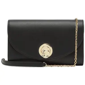COCCINELLE Sac à épaule bandoulière noir en cuir pour femme - Nikla Smooth Handbag Smooth Leather Noir 319731
