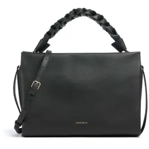 Coccinelle, Femmes, Sac à main, Boheme Grana Double Hand Bag, Noir pas cher