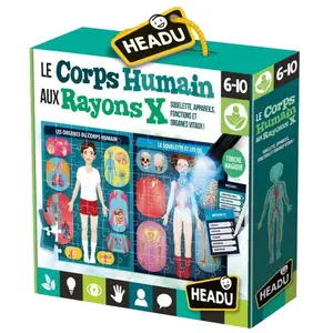 Jeu découverte Headu Le corps humain aux rayons X pas cher