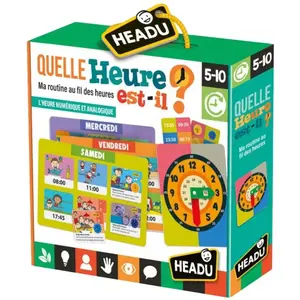 Jeu découverte Headu Quelle heure est-il ? pas cher