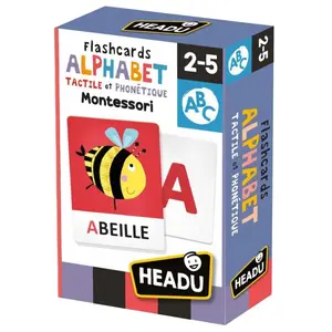 Headu Flashcards Alphabet Tactile et Phone tique pas cher