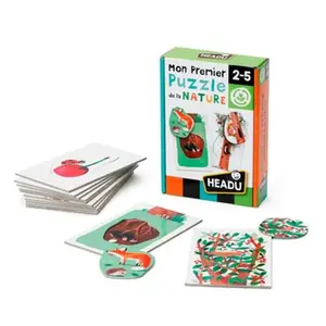 Jeu d'éveil Headu Premier Puzzle de la nature pas cher
