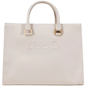 LIU JO handtas shopper Halona ECS Tote Bag Neutro Taupe pas cher