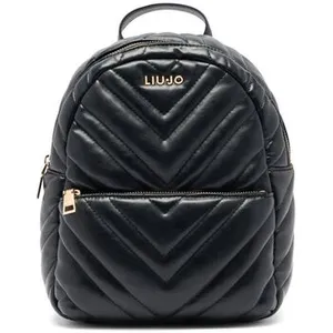 LIU JO Sac à dos de loisirs noir pour femme - Lunny Backpack M Nero 322125