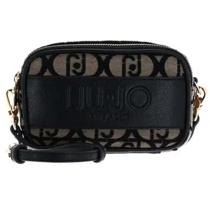 LIU JO Sac à épaule bandoulière noir taupe pour femme - Ridhi Camera C... pas cher