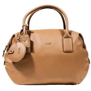 LIU JO schoudertas Amelie ECS Bowler Bag Suede bruine pas cher