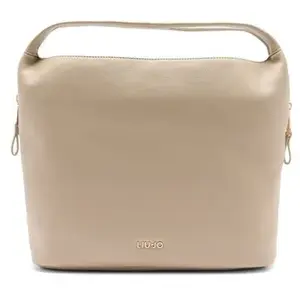LIU JO Sac à main beige pour femme - Kaliska ECS Hobo Bag M Neutro 315470
