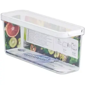 CARE + PROTECT Récipient alimentaire intelligent, l'organiseur de réfrigérateur, très empilable, protège les aliments de l'humidité et garde vos aliments frais plus longtemps, 2 L pas cher