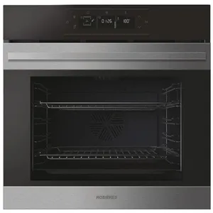 Rosieres Four intégrable 78l 60cm pyrolyse inox/noir - RO6H5G3YTX pas cher