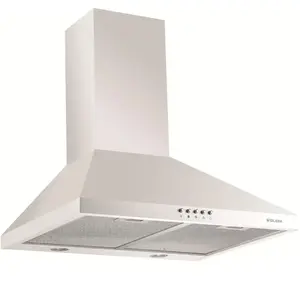 Comparateur de prix : Glem Gas Hotte décorative murale 60cm 569m3/h blanc - GHP650WH