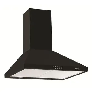 Glem Gas Glem Gas - Hotte décorative murale 60cm 569m3/h noir GHP650BK
