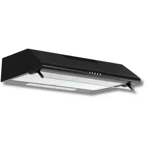 Comparateur de prix : Glem Gas Glem Gas - Hotte visière 60cm 230m3/h noir GHC620BK