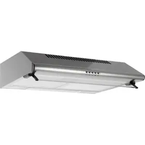 Hotte casquette 60 cm - 230 m³/h - 1 moteur 30W - 51 à 65 dB(A) min./m... pas cher