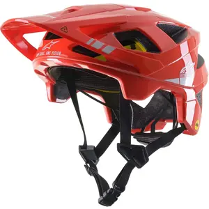 Alpinestars Vector Tech A2 fietshelm, rood, afmeting S voor man pas cher