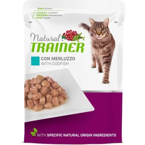 12 x 85 g Natural Trainer Adult Sterilised nourriture humide pour chats pas cher