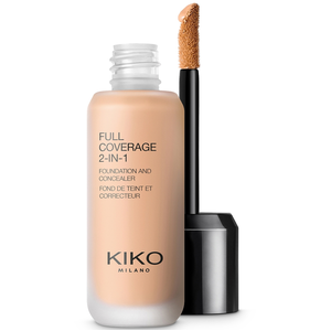 KIKO Milano Full Coverage 2-en-1 Fond de Teint et Correcteur 25 ml (nuances variées) - 20 Cool Rose pas cher