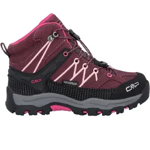 Chaussures de randonnée mid enfant CMP Rigel Waterproof Rouge 29 pas cher