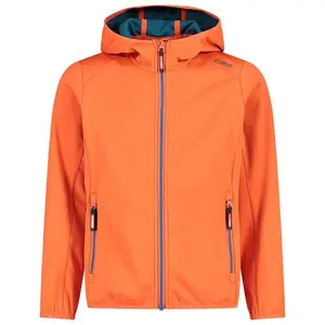 Comparateur de prix : CMP Veste légère Softshell Capuche Fixe Unisexe Enfants, Campari, 140
