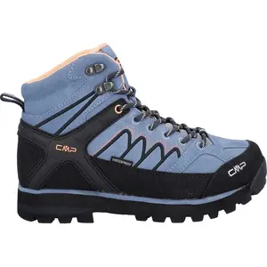 CMP Moon Mid Wmn Trekking Shoe WP, Chaussures de marche pour femme, Bleu, 39 EU pas cher