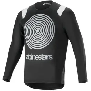 Alpinestars, Hommes, Maillot de cyclisme, Maillot 24 A-Supra Oscar Ls (L), Noir, L pas cher