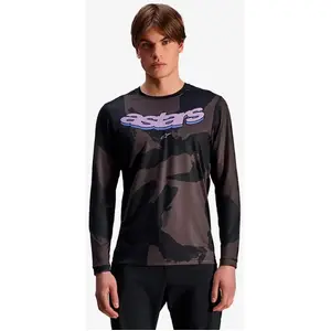 Alpinestars Bicycle Maillot Enduro Manches Longues A-dura Hollow Camo pas cher