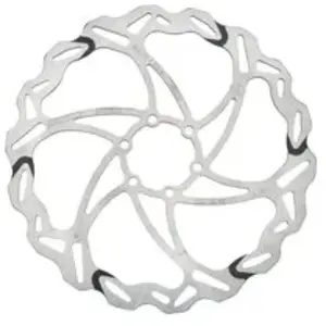 BRAKING Wfix Batfly Remschijf 6-bouts 180 mm, zilver pas cher