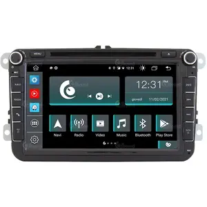 Radio de Voiture sur Mesure pour Volkswagen Golf Sharan Tiguan Android...