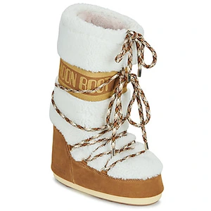Bottes neige Moon Boot MB ICON SHEARLING femme pas cher