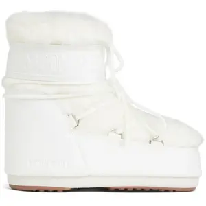Moon Boot Bottes Icon Low Faux Fur pas cher
