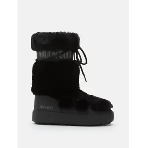 Bottes neige Moon Boot MB LTRACK FAUX FUR HIGH WP femme pas cher
