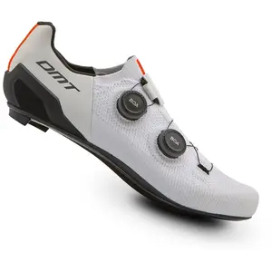 DMT SH10 Chaussures de cyclisme sur route, blanc/noir, 41,5 EU pas cher