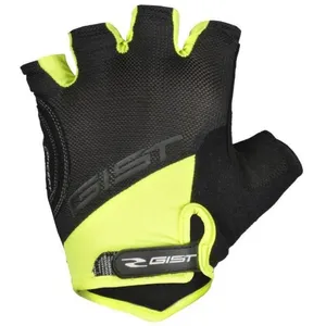 Gants d'été courts D-grip Gel 5511 - noir/jaune - S - Gist pas cher