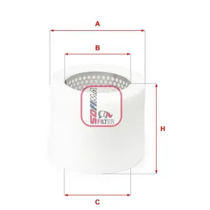 Luchtfilter S9780A Sofima pas cher
