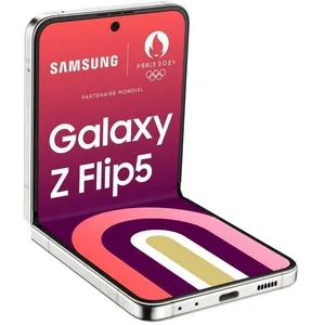 Smartphone Samsung Galaxy Z Flip5 256Go Creme 5G Single SIM US Version... pas cher