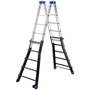 GIERRE Echelle pliable multifonction télescopique 4x5 échelons 6m04 Hailo Pro... pas cher
